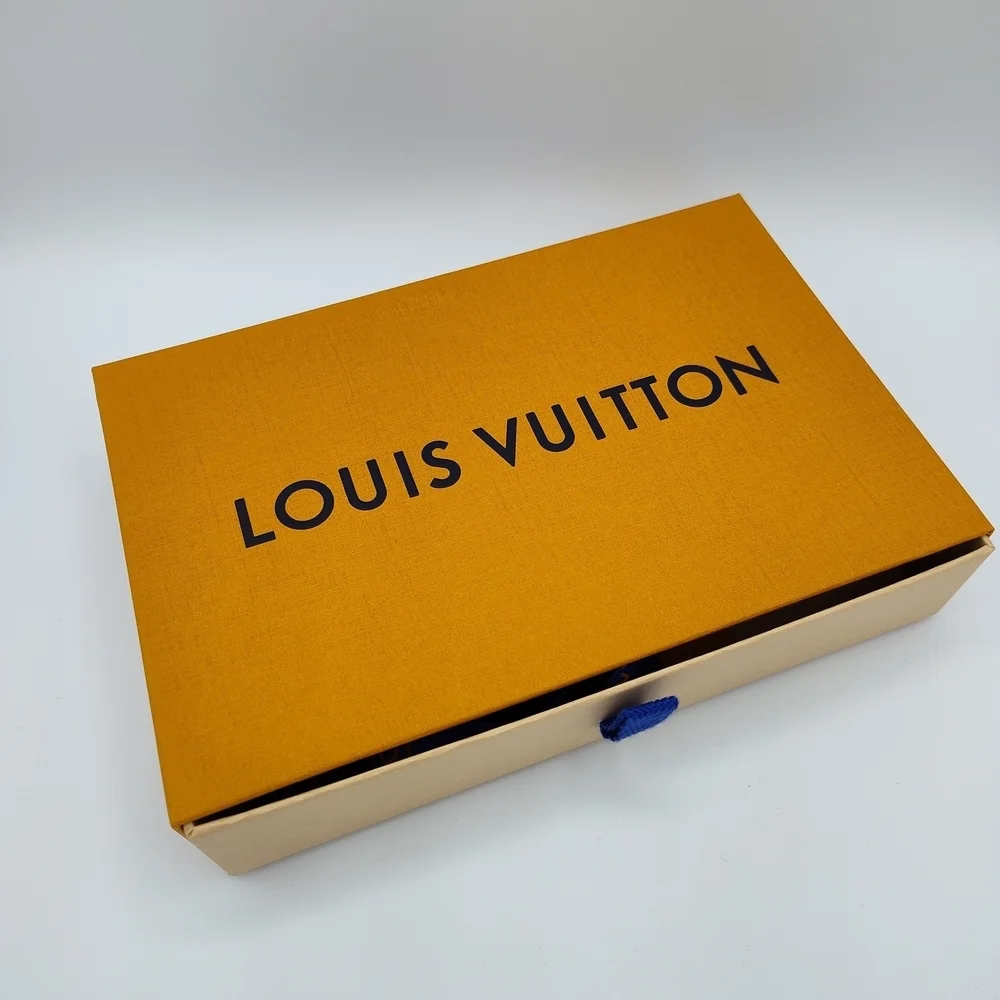 Louis Vuitton Gift Box Ribbon Cards Envelope Authentic LV Packaging Set Bundle